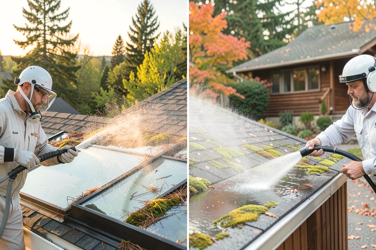 Downspout Flushing in Black Diamond, King County, WA - Identify downspouts with restricted or slow flow