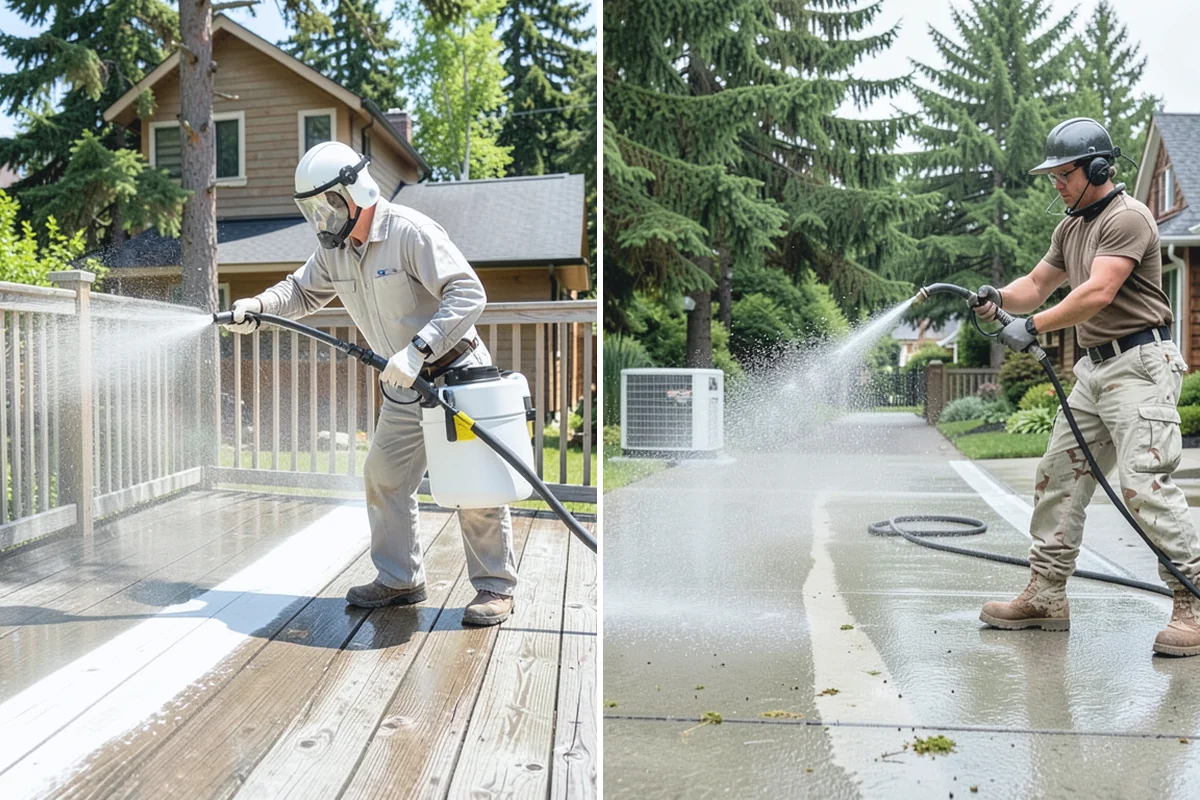 Downspout Flushing in Buckley, Pierce County, WA - Identify downspouts with restricted or slow flow