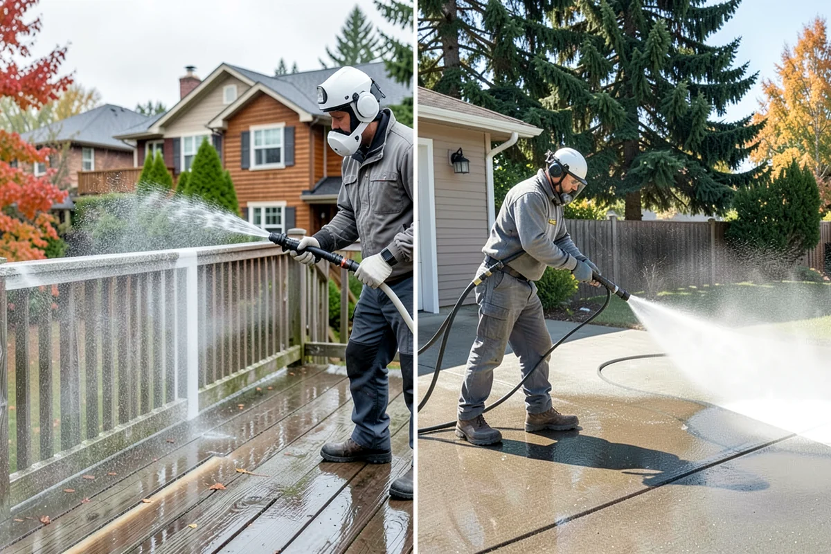 Downspout Flushing in Clyde Hill, King County, WA - Identify downspouts with restricted or slow flow