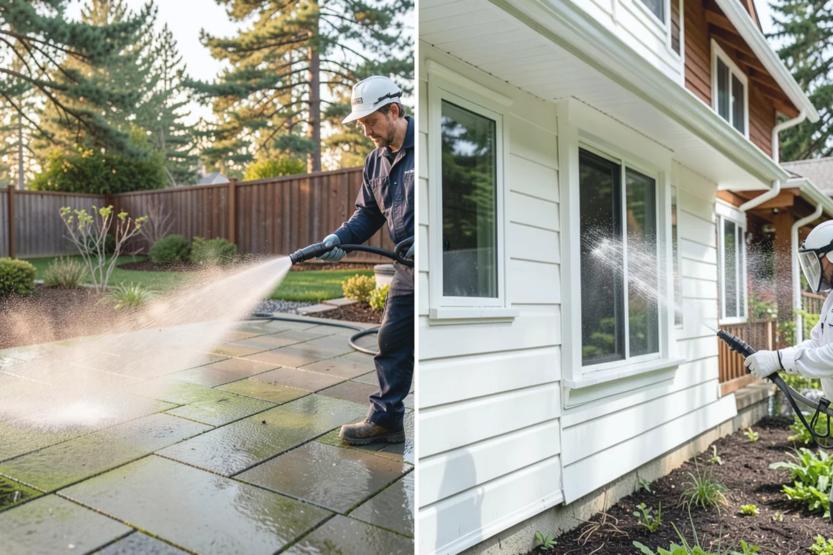 Downspout Flushing in Darrington, Snohomish County, WA - Identify downspouts with restricted or slow flow
