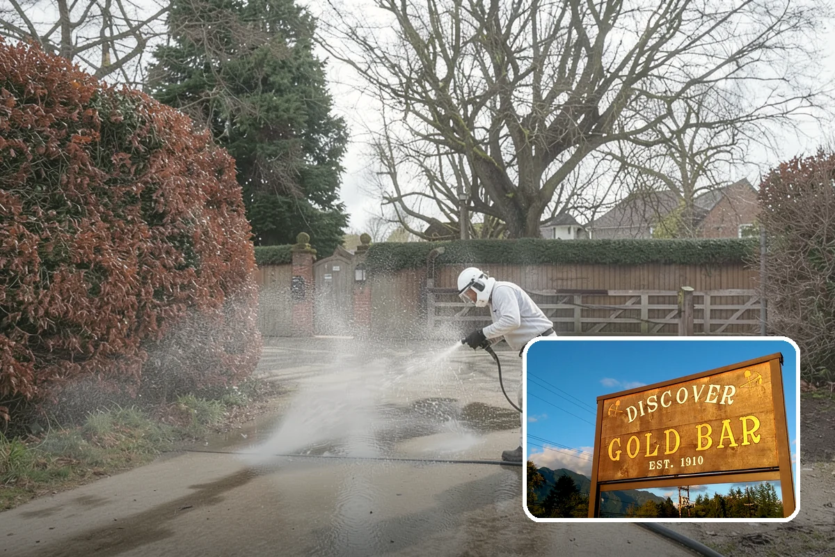 Downspout Flushing in Gold Bar, Snohomish County, WA - Dislodges compacted debris a basic clean-out leaves behind