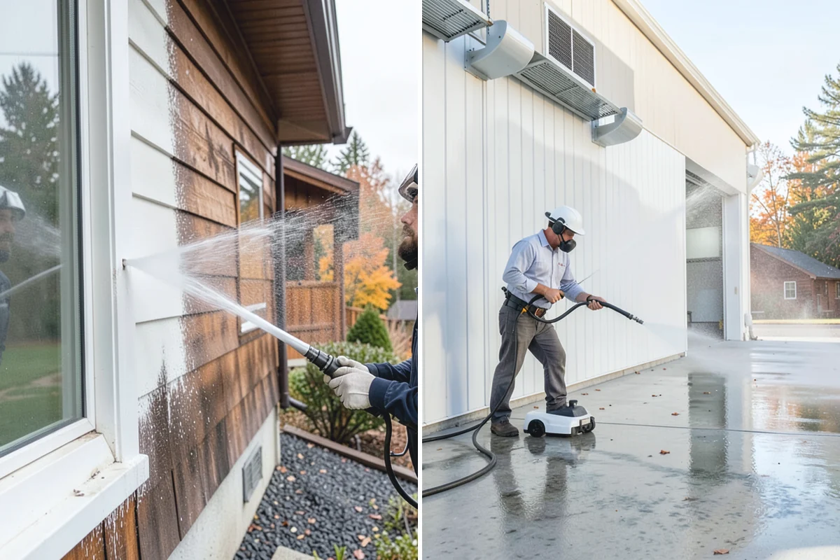 Downspout Flushing in Gold Bar, Snohomish County, WA - Identify downspouts with restricted or slow flow
