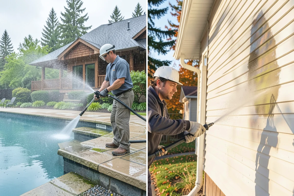 Downspout Flushing in Hamilton, Skagit County, WA - Identify downspouts with restricted or slow flow