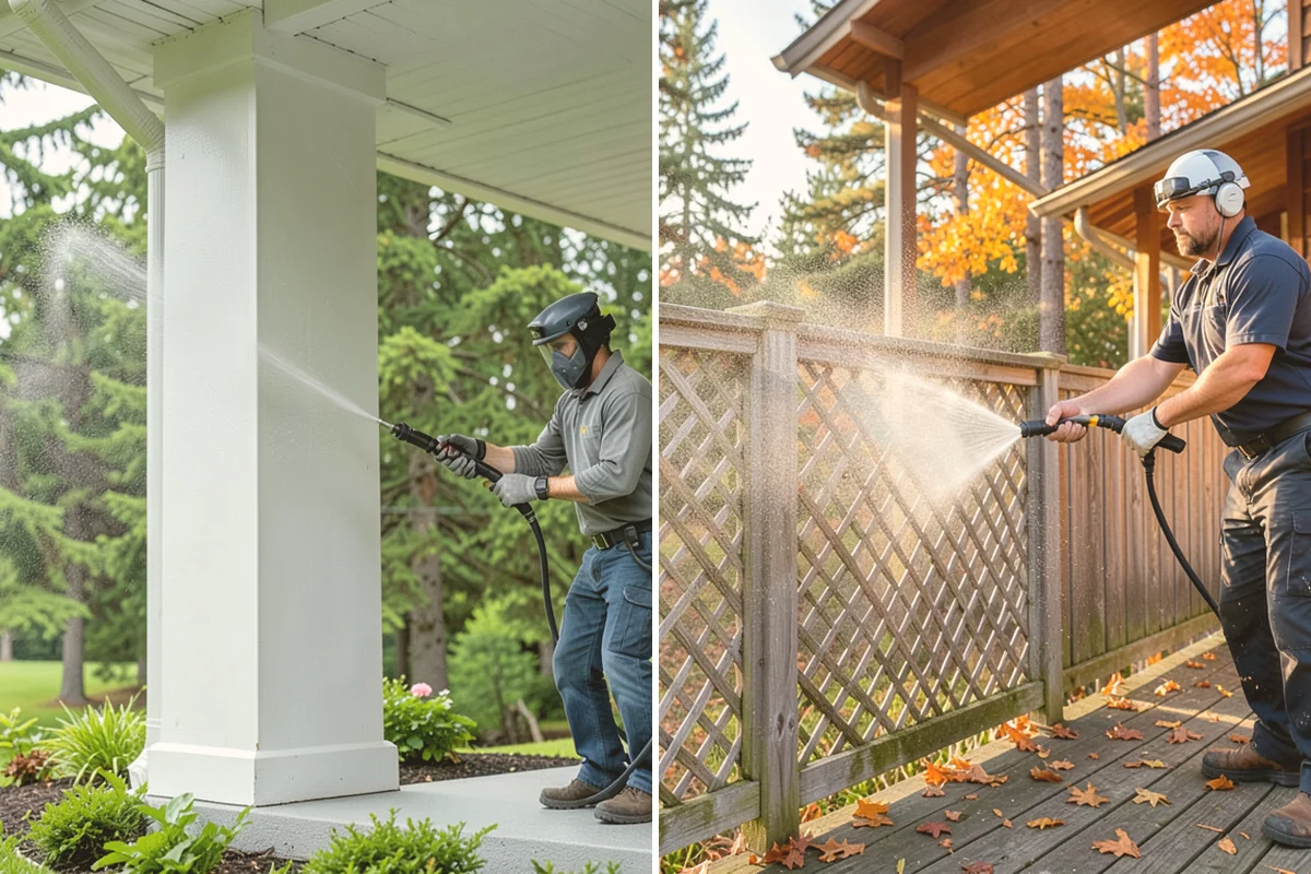 Downspout Flushing in Lynnwood, Snohomish County, WA - Identify downspouts with restricted or slow flow