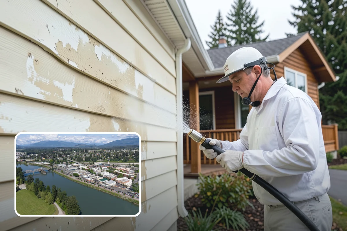 Downspout Flushing in Mount Vernon, Skagit County, WA - Dislodges compacted debris a basic clean-out leaves behind