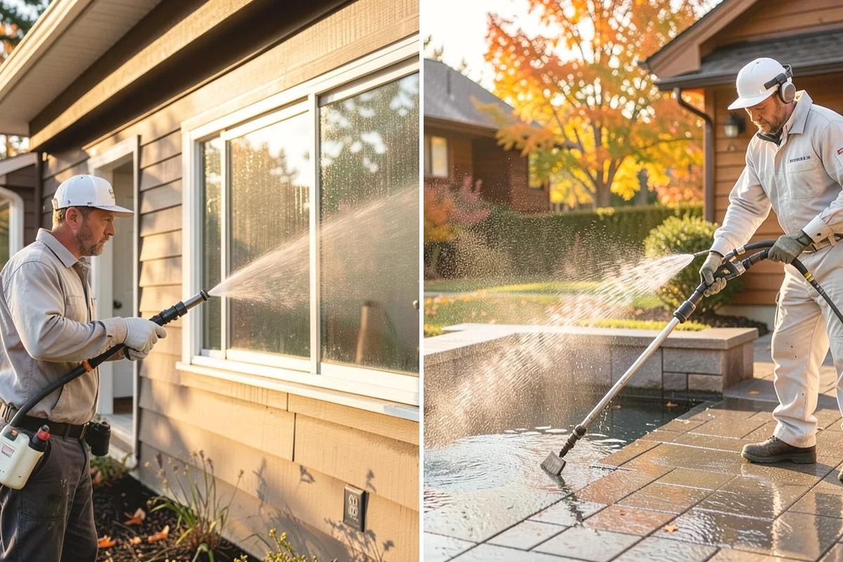 Downspout Flushing in Mountlake Terrace, Snohomish County, WA - Identify downspouts with restricted or slow flow
