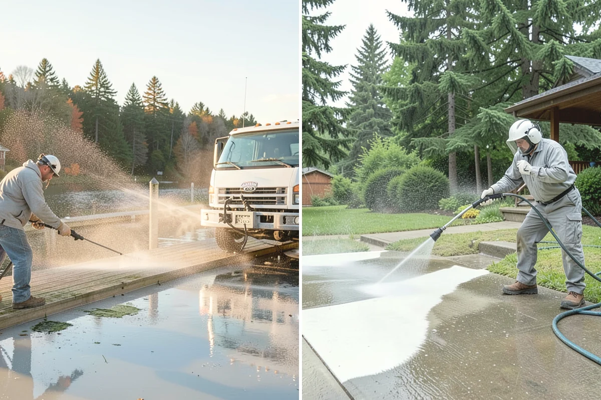 Downspout Flushing in North Bend, King County, WA - Identify downspouts with restricted or slow flow