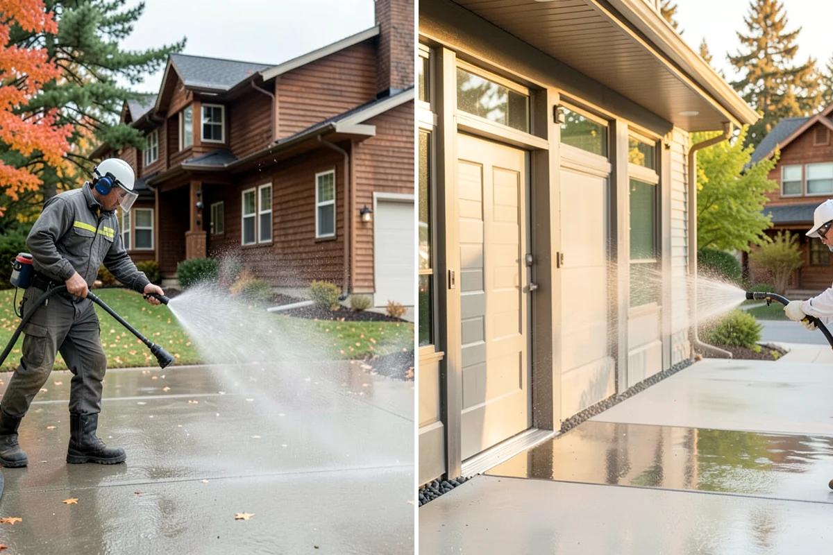 Downspout Flushing in Sedro-Woolley, Skagit County, WA - Identify downspouts with restricted or slow flow