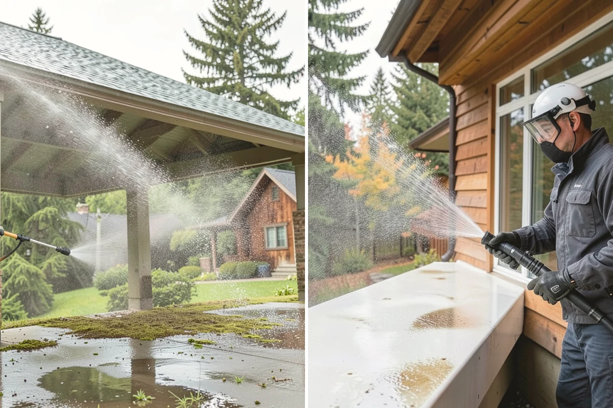 Downspout Flushing in Tukwila, King County, WA - Identify downspouts with restricted or slow flow
