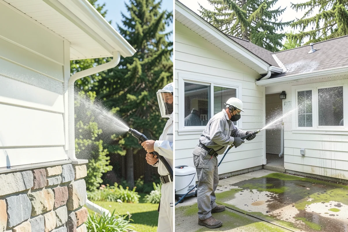 Downspout Flushing in Yarrow Point, King County, WA - Identify downspouts with restricted or slow flow