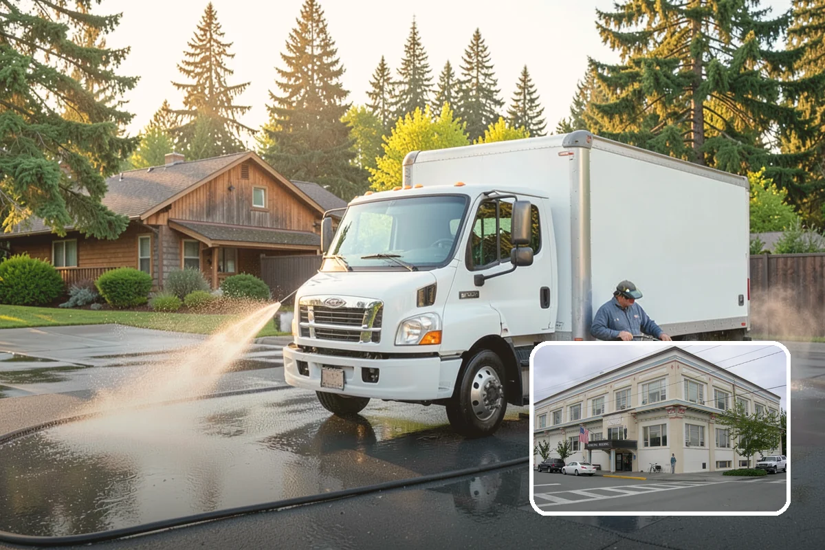Drive-Thru Cleaning in Anacortes, Skagit County, WA - Eliminates the sticky drip line of spilled drinks and grease under the order window
