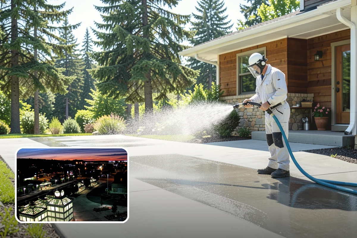Drive-Thru Cleaning in Auburn, King County, WA - Eliminates the sticky drip line of spilled drinks and grease under the order window