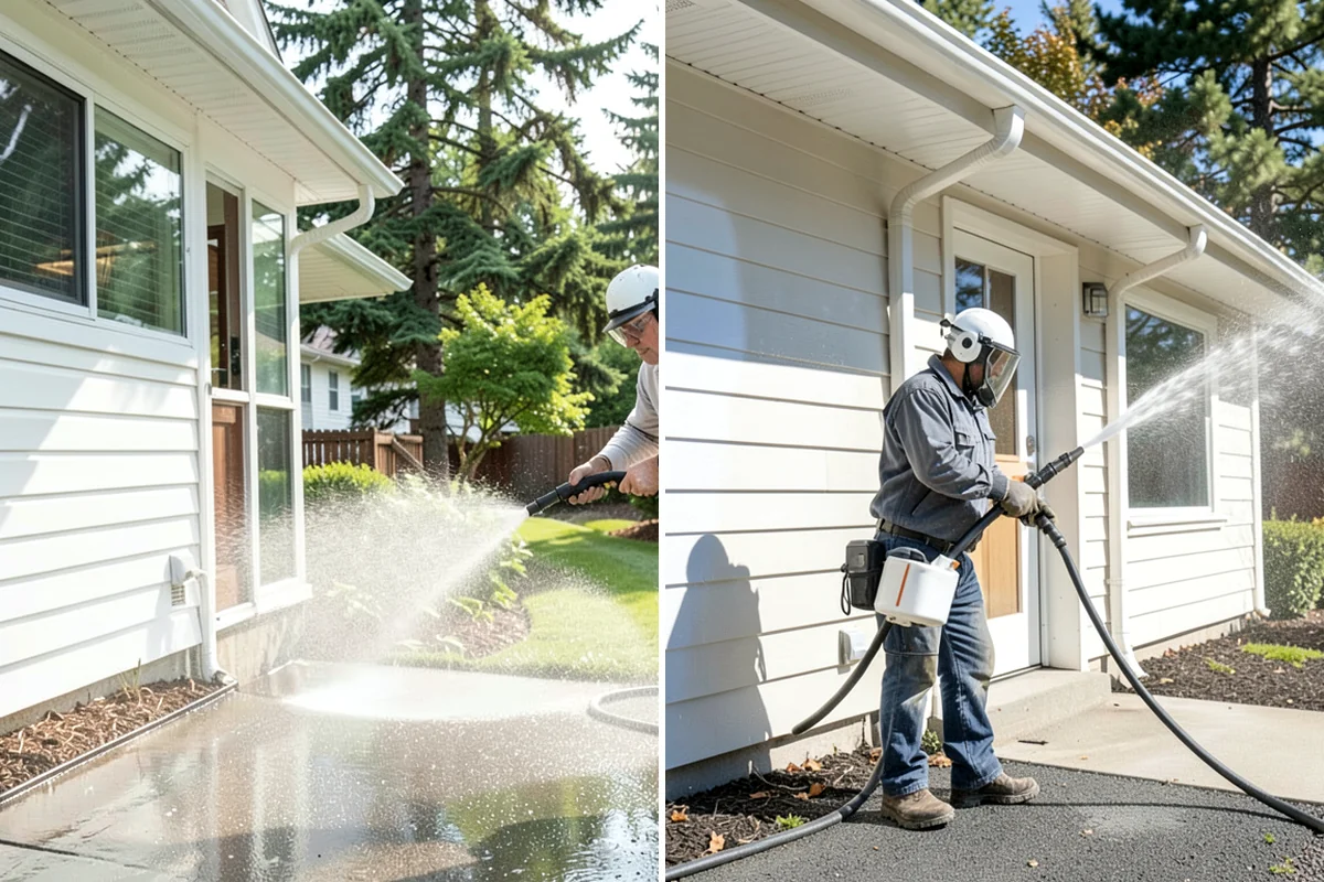 Drive-Thru Cleaning in Concrete, Skagit County, WA - Pre-spray the lane and window zone with a food-safe degreaser