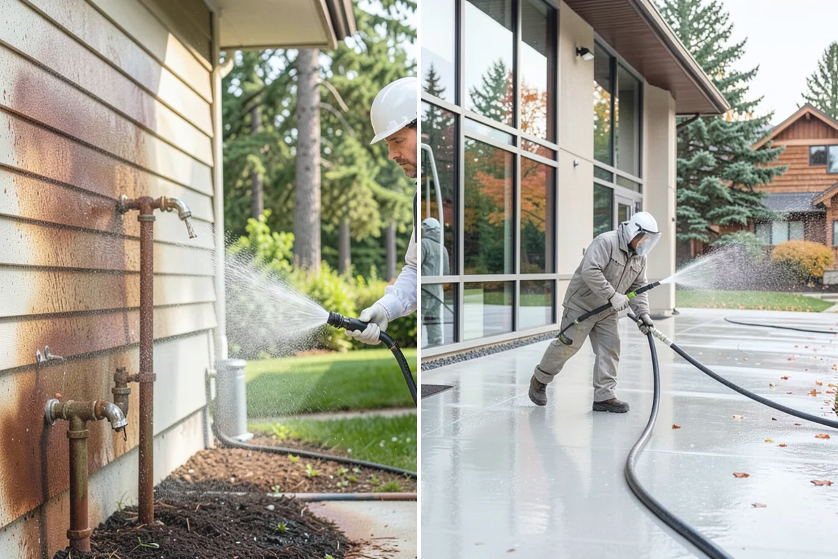 Drive-Thru Cleaning in Darrington, Snohomish County, WA - Pre-spray the lane and window zone with a food-safe degreaser