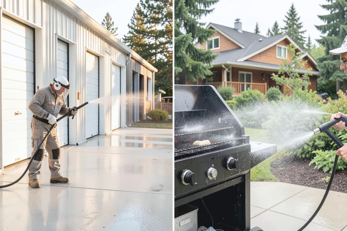 Drive-Thru Cleaning in Des Moines, King County, WA - Pre-spray the lane and window zone with a food-safe degreaser