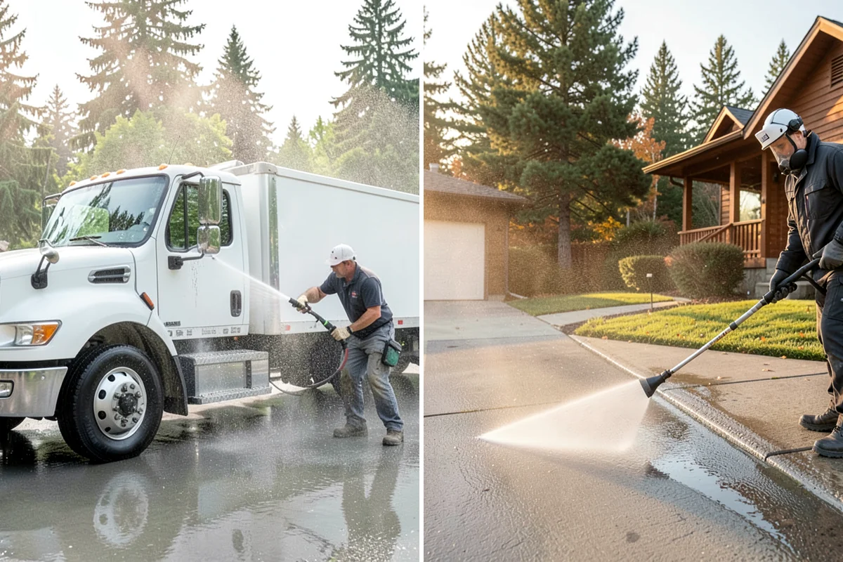 Drive-Thru Cleaning in Enumclaw, King County, WA - Pre-spray the lane and window zone with a food-safe degreaser