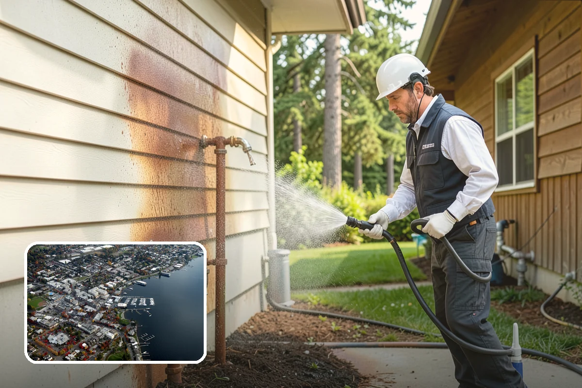 Drive-Thru Cleaning in Kirkland, King County, WA - Eliminates the sticky drip line of spilled drinks and grease under the order window