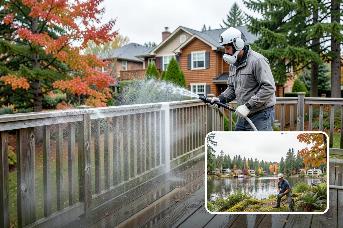 Drive-Thru Cleaning in La Conner, Skagit County, WA - Eliminates the sticky drip line of spilled drinks and grease under the order window