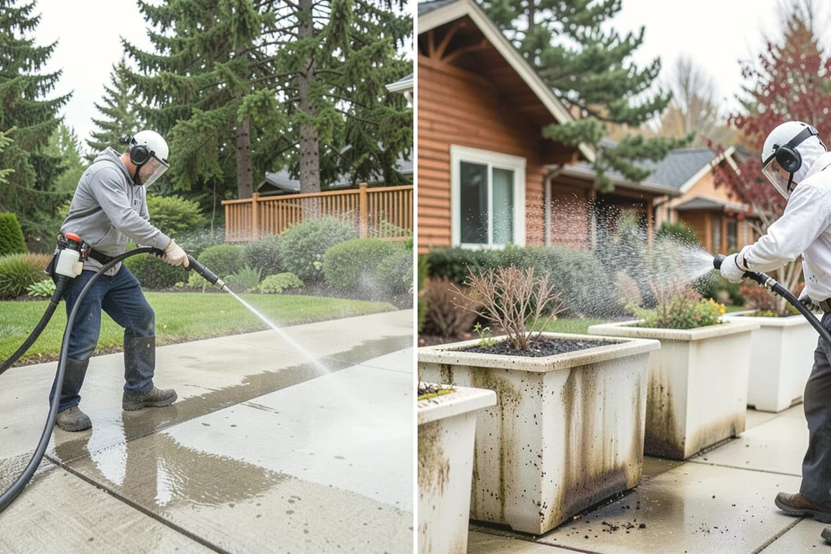 Drive-Thru Cleaning in La Conner, Skagit County, WA - Pre-spray the lane and window zone with a food-safe degreaser
