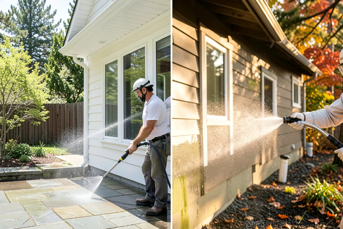 Drive-Thru Cleaning in Pacific, King County, WA - Pre-spray the lane and window zone with a food-safe degreaser