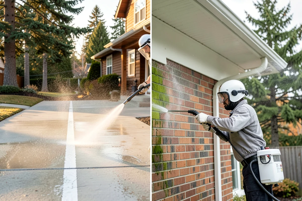 Drive-Thru Cleaning in Puyallup, Pierce County, WA - Pre-spray the lane and window zone with a food-safe degreaser
