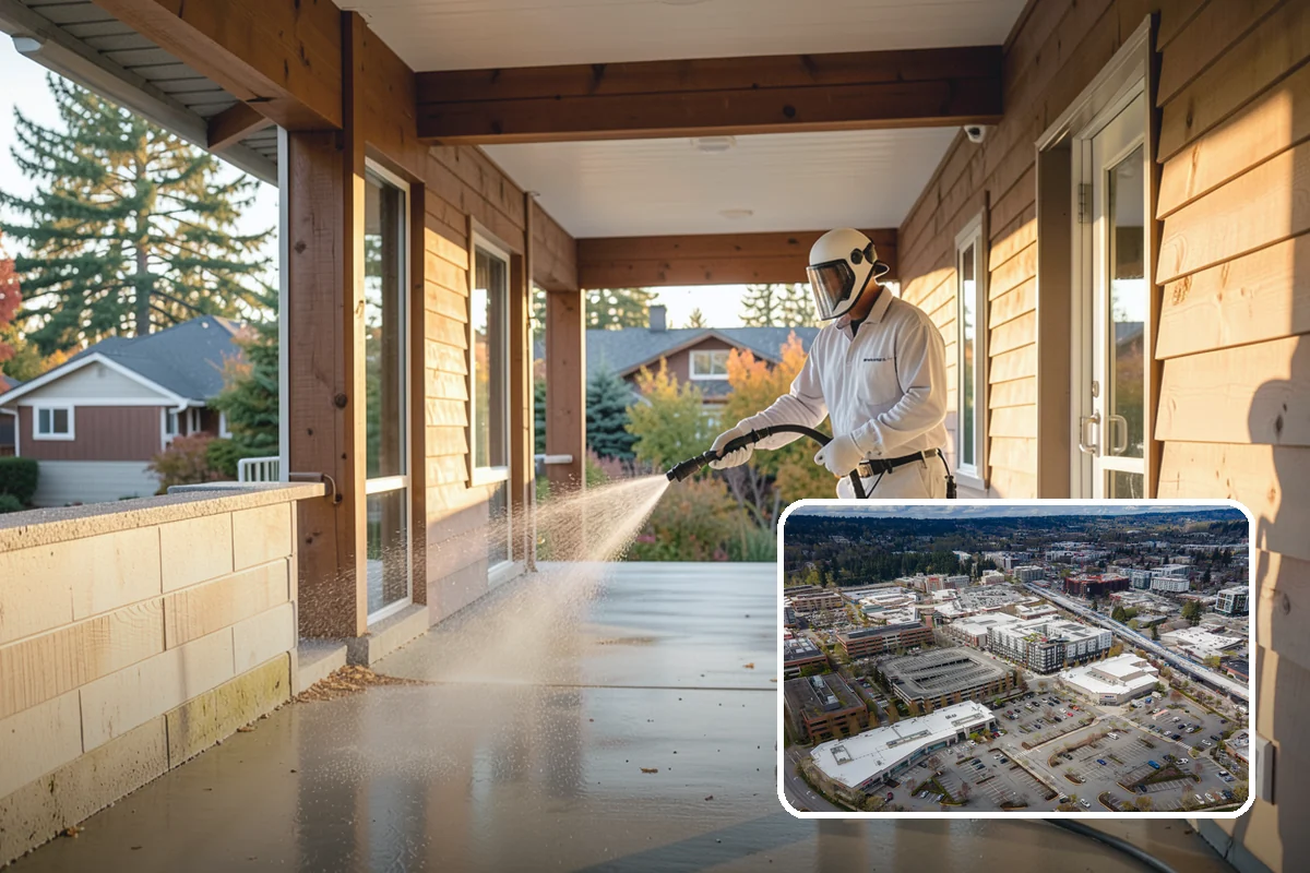 Drive-Thru Cleaning in Redmond, King County, WA - Eliminates the sticky drip line of spilled drinks and grease under the order window