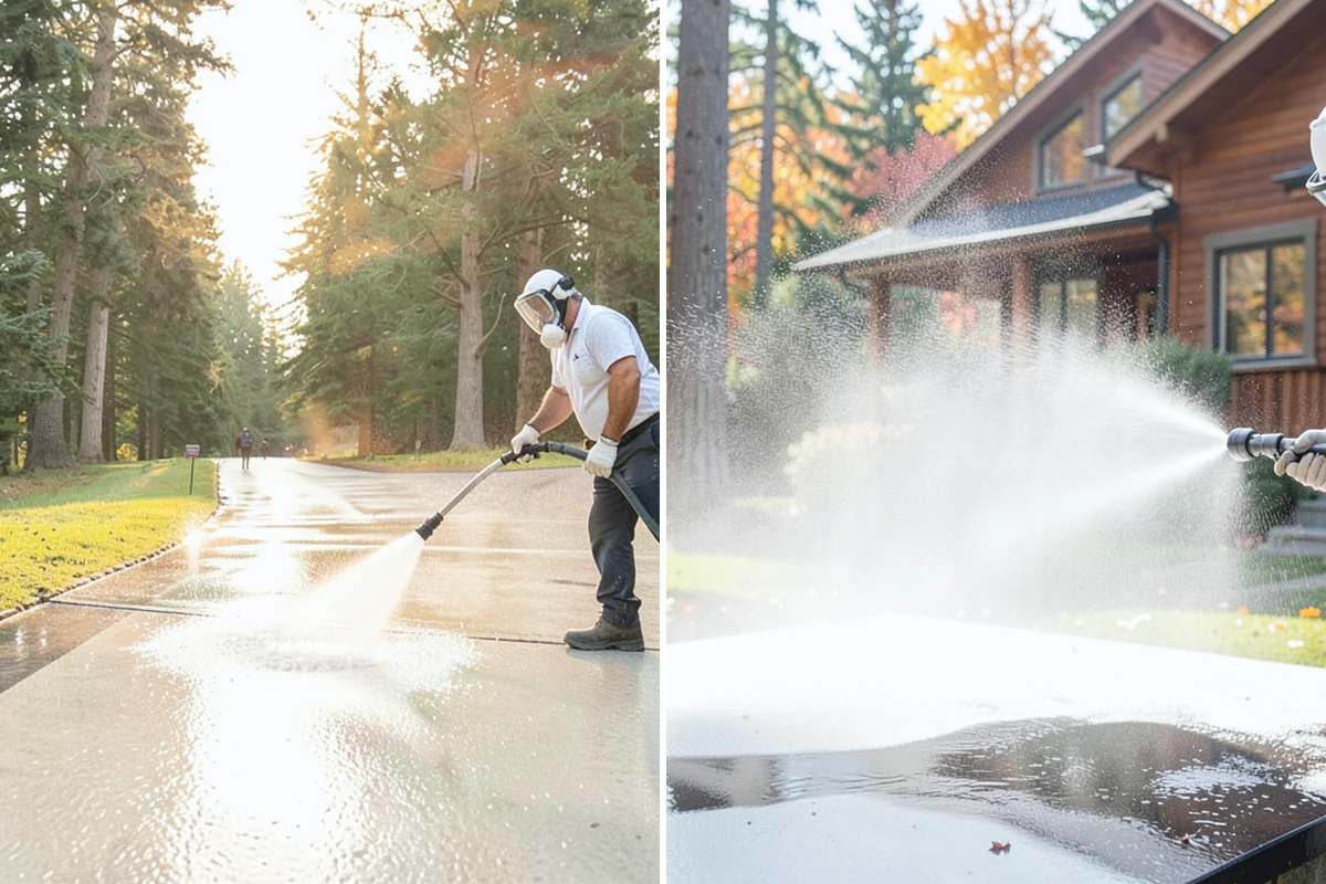 Drive-Thru Cleaning in Redmond, King County, WA - Pre-spray the lane and window zone with a food-safe degreaser