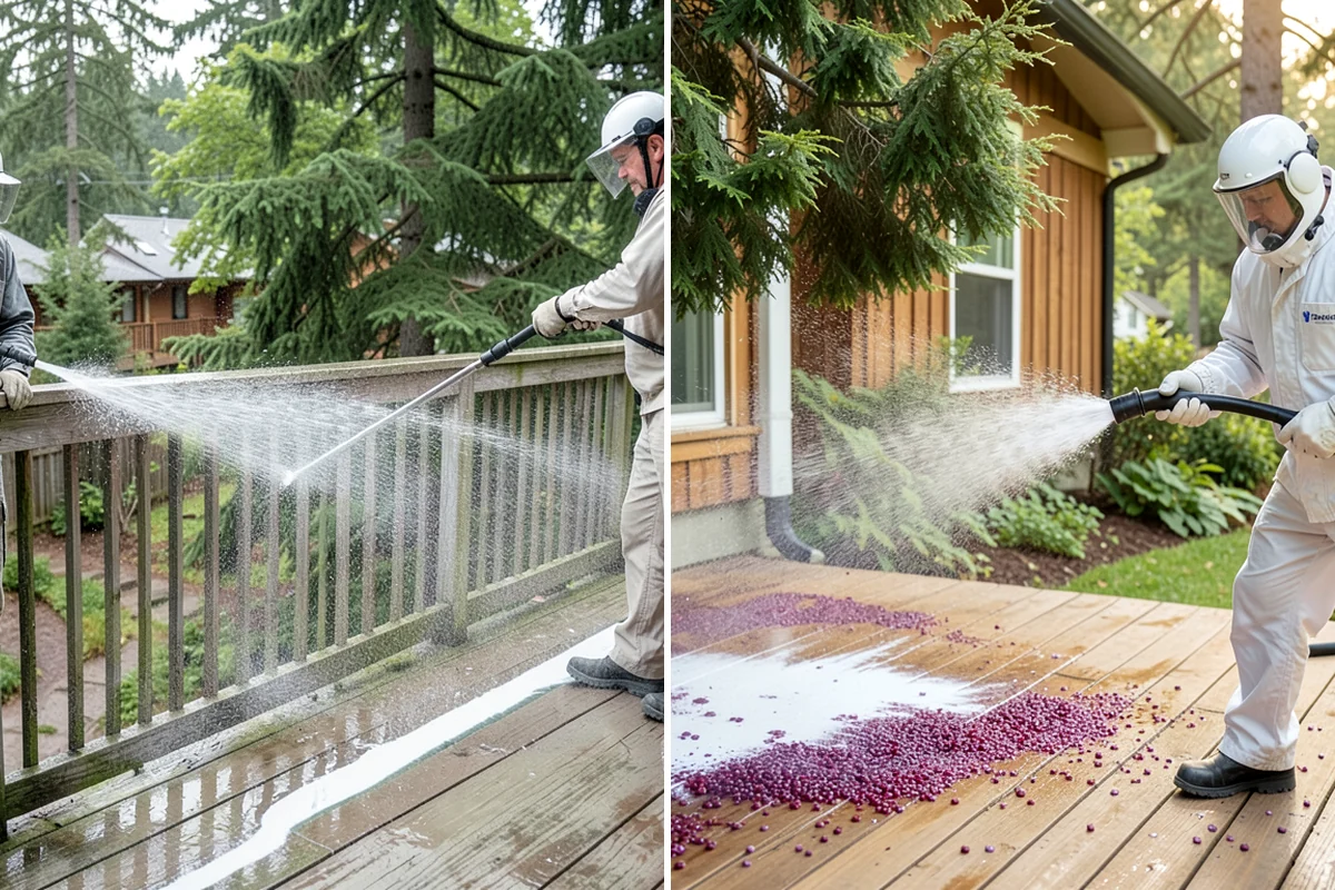 Drive-Thru Cleaning in Sedro-Woolley, Skagit County, WA - Pre-spray the lane and window zone with a food-safe degreaser
