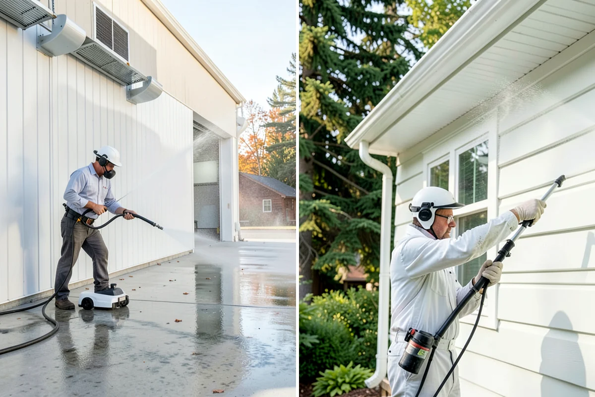 Drive-Thru Cleaning in Snoqualmie, King County, WA - Pre-spray the lane and window zone with a food-safe degreaser