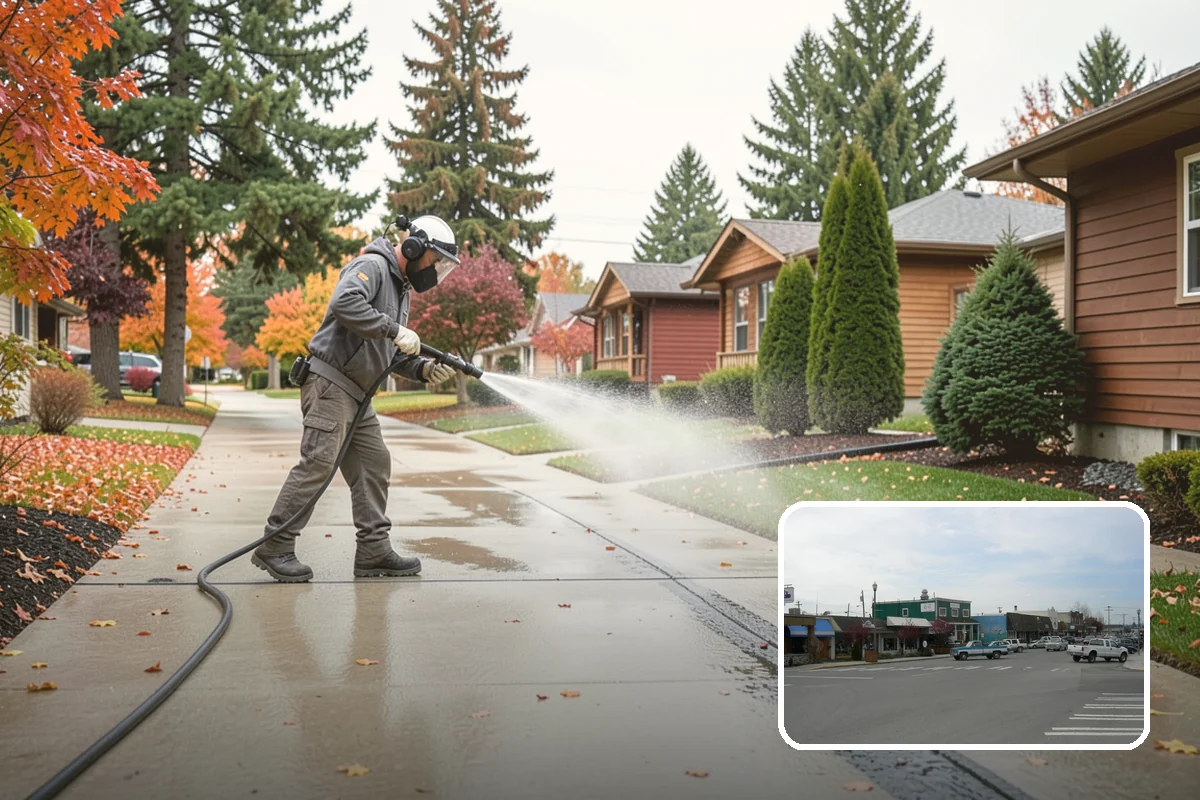 Drive-Thru Cleaning in Stanwood, Snohomish County, WA - Eliminates the sticky drip line of spilled drinks and grease under the order window