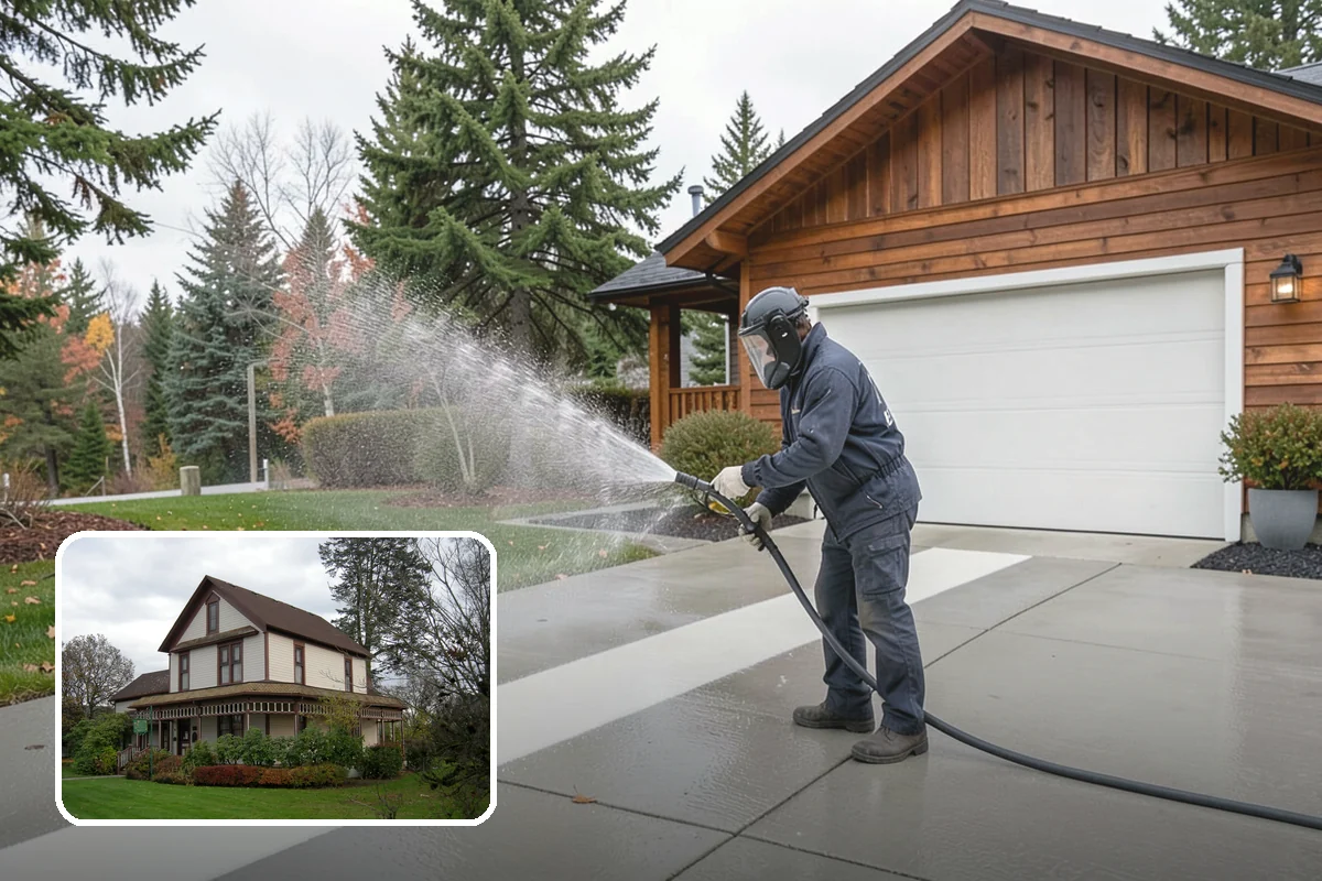 Drive-Thru Cleaning in Sumner, Pierce County, WA - Eliminates the sticky drip line of spilled drinks and grease under the order window