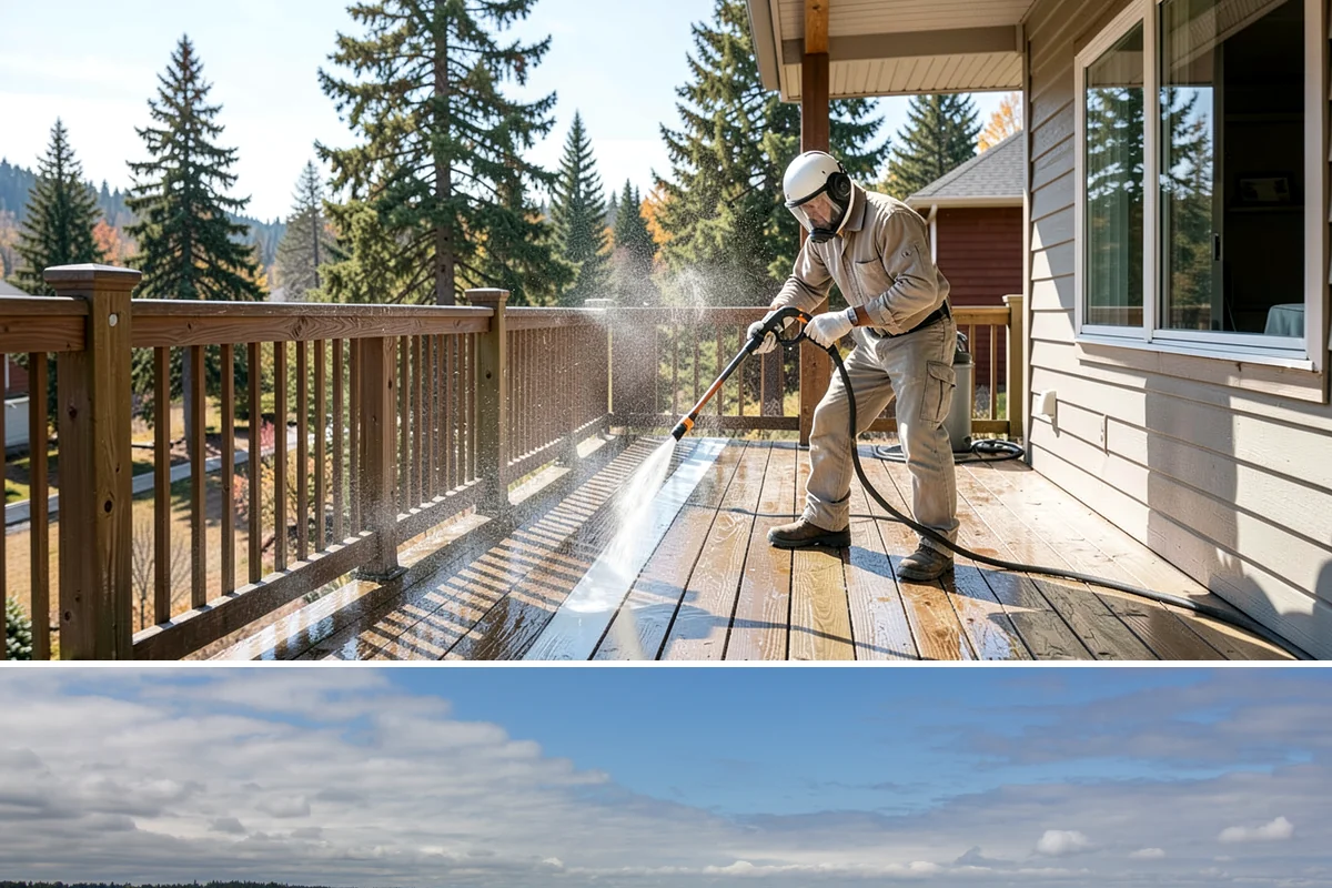 Drive-Thru Cleaning in University Place, Pierce County, WA - Best cleaned every quarter year-round, with extra attention in fall when leaf litter and rain accelerate algae in the lane.
