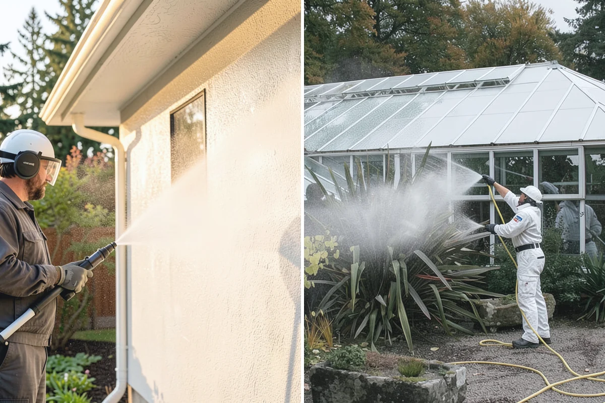 Drive-Thru Cleaning in Wilkeson, Pierce County, WA - Pre-spray the lane and window zone with a food-safe degreaser