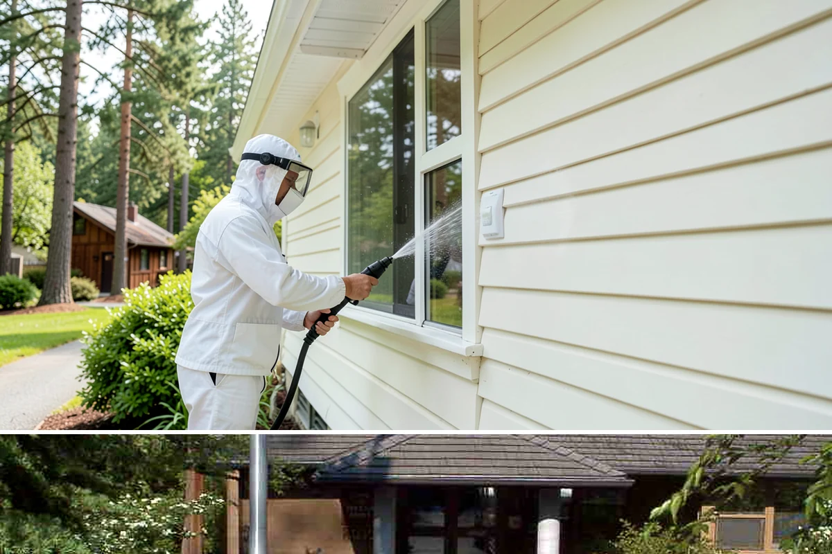 Drive-Thru Cleaning in Yarrow Point, King County, WA - Best cleaned every quarter year-round, with extra attention in fall when leaf litter and rain accelerate algae in the lane.