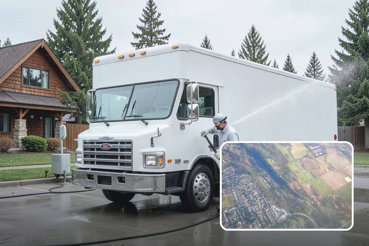 Driveway & Walkway Package in Algona, King County, WA - Delivers streak-free results with a flat-surface cleaner