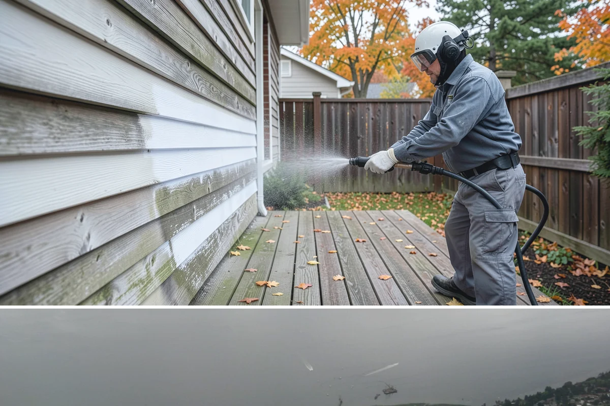 Driveway & Walkway Package in Des Moines, King County, WA - Clean the drive and walkways in spring to clear winter moss before it becomes a slipping hazard.