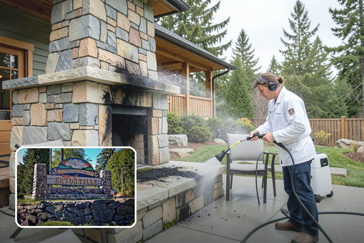 Driveway & Walkway Package in Eatonville, Pierce County, WA - Delivers streak-free results with a flat-surface cleaner