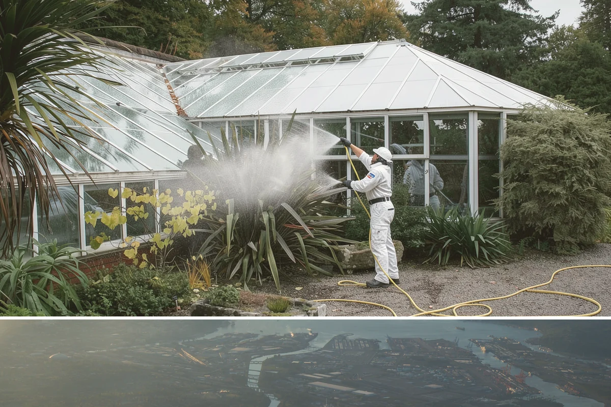 Driveway & Walkway Package in Fife, Pierce County, WA - Clean the drive and walkways in spring to clear winter moss before it becomes a slipping hazard.