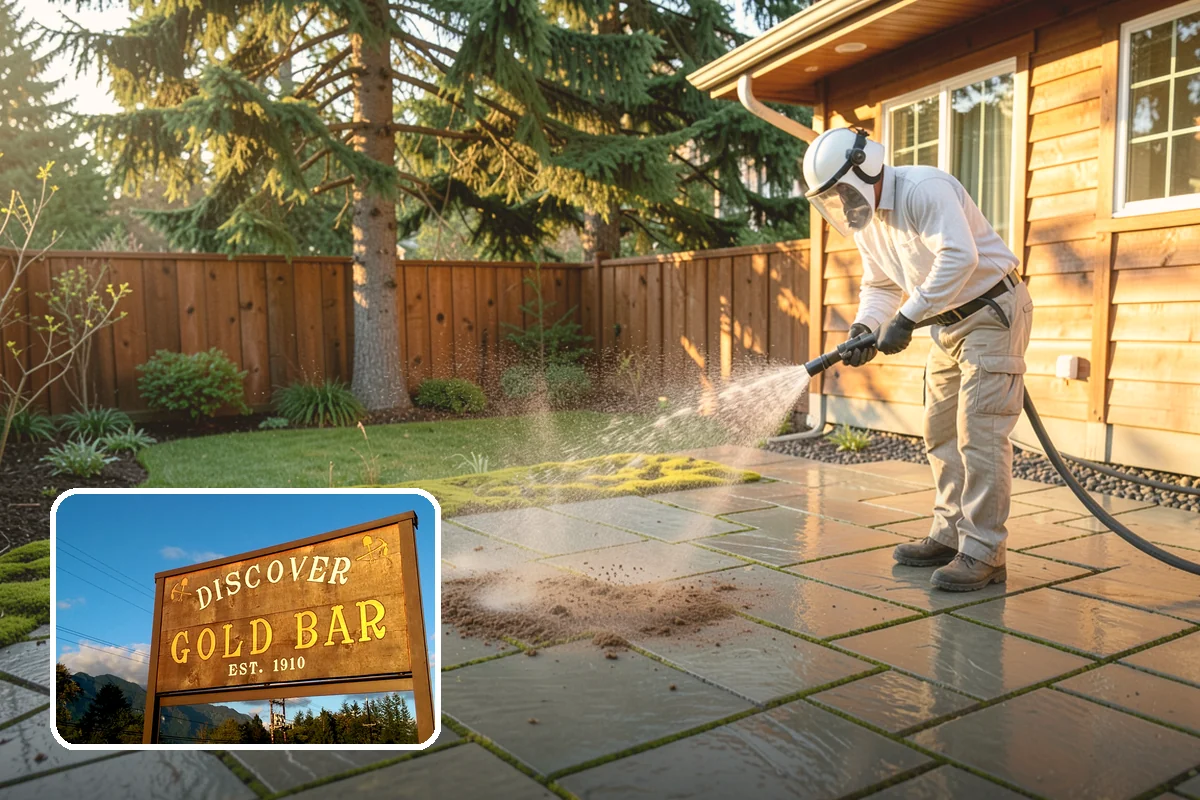 Driveway & Walkway Package in Gold Bar, Snohomish County, WA - Delivers streak-free results with a flat-surface cleaner