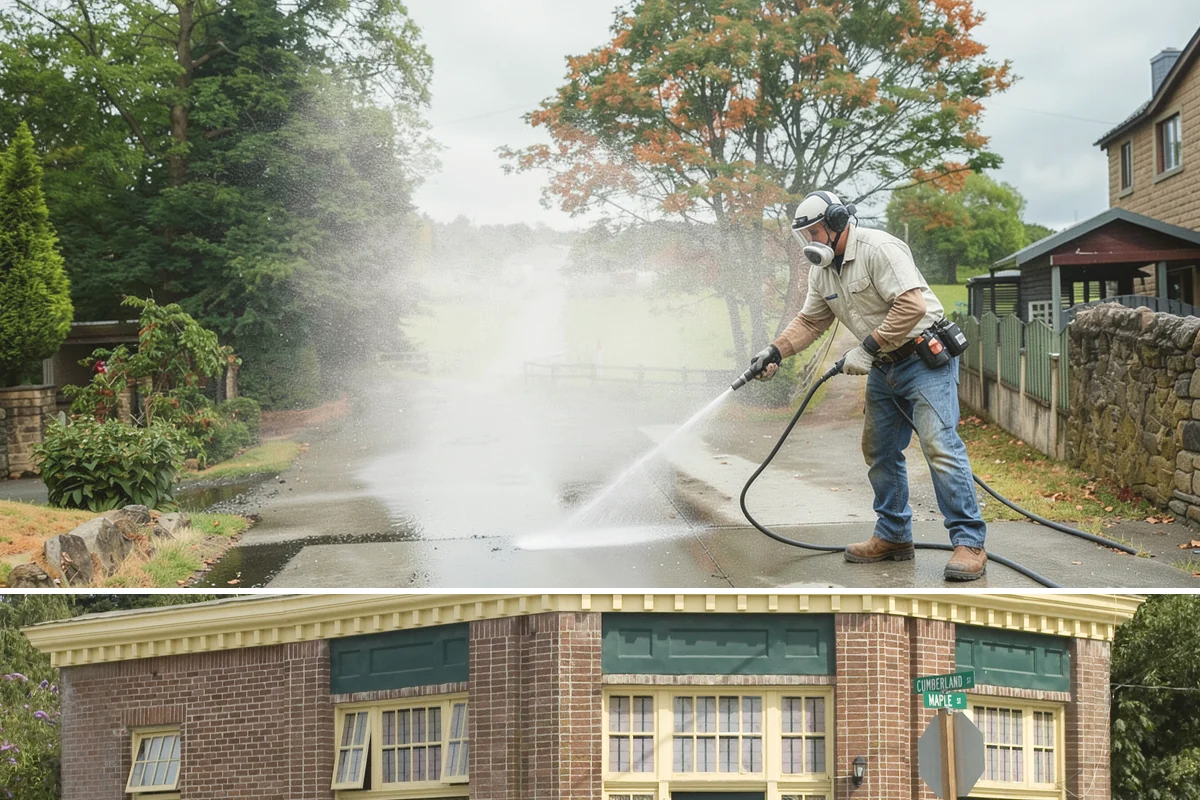 Driveway & Walkway Package in Hamilton, Skagit County, WA - Clean the drive and walkways in spring to clear winter moss before it becomes a slipping hazard.
