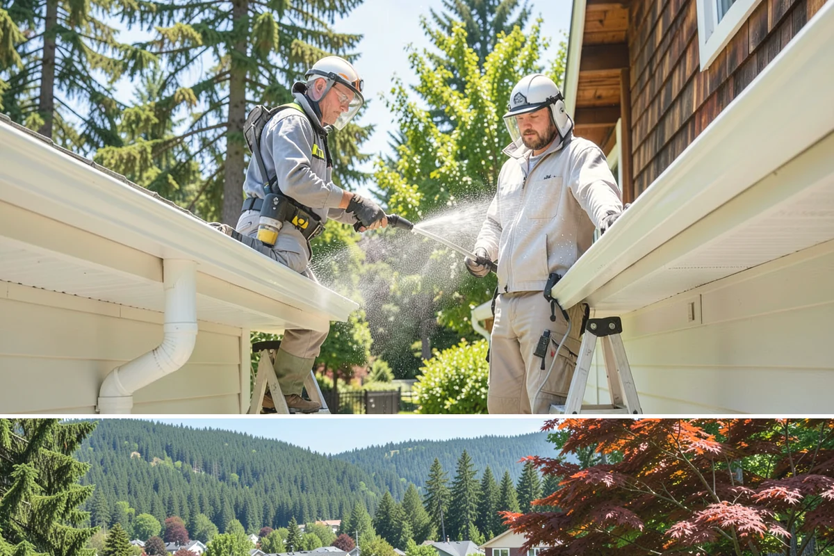 Driveway & Walkway Package in Index, Snohomish County, WA - Clean the drive and walkways in spring to clear winter moss before it becomes a slipping hazard.