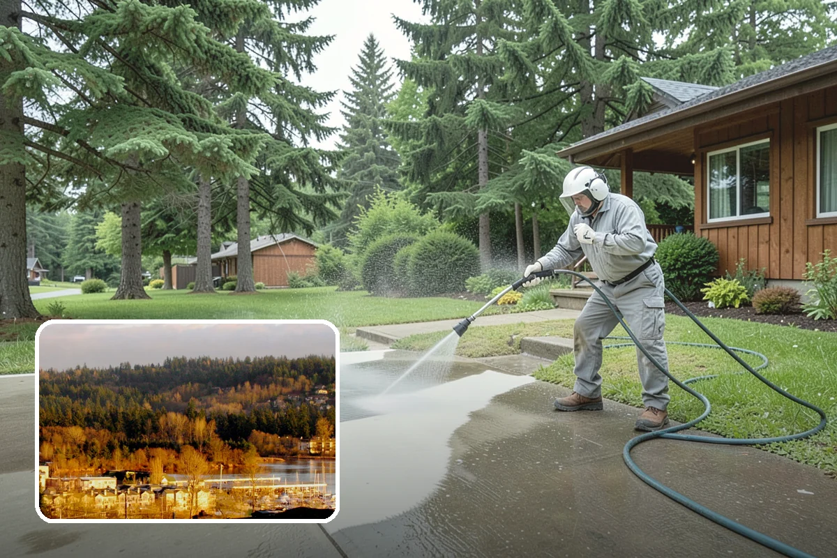 Driveway & Walkway Package in Kenmore, King County, WA - Delivers streak-free results with a flat-surface cleaner