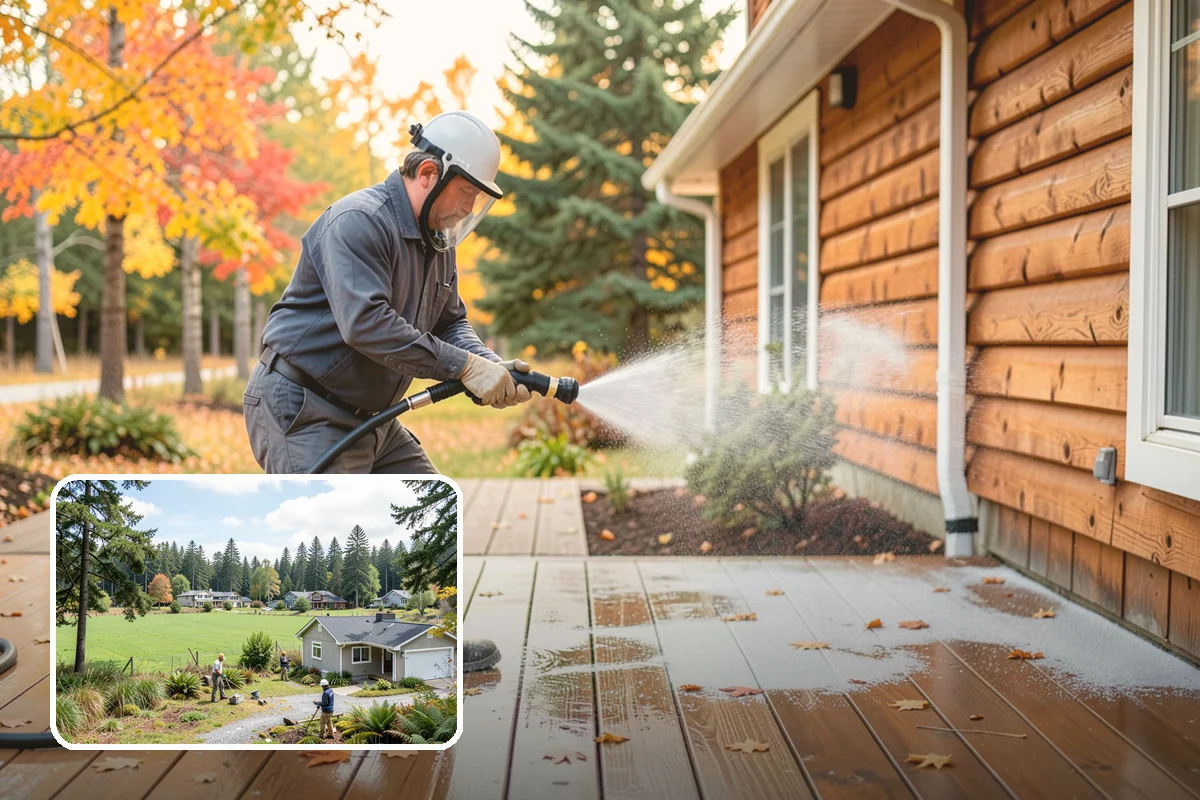 Driveway & Walkway Package in Lyman, Skagit County, WA - Delivers streak-free results with a flat-surface cleaner