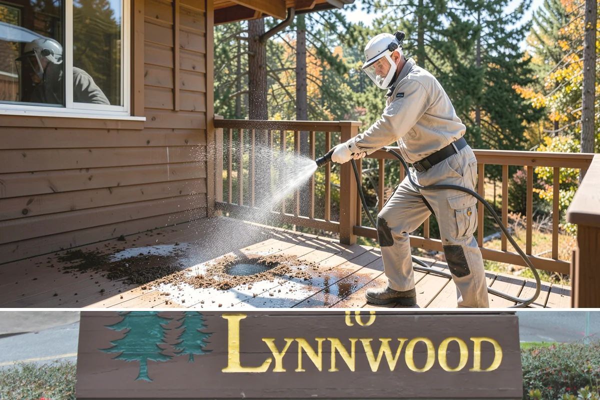 Driveway & Walkway Package in Lynnwood, Snohomish County, WA - Clean the drive and walkways in spring to clear winter moss before it becomes a slipping hazard.