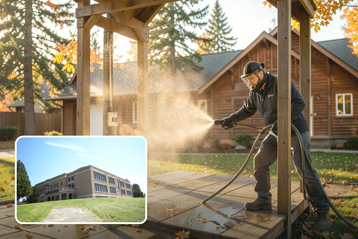 Driveway & Walkway Package in Maple Valley, King County, WA - Delivers streak-free results with a flat-surface cleaner