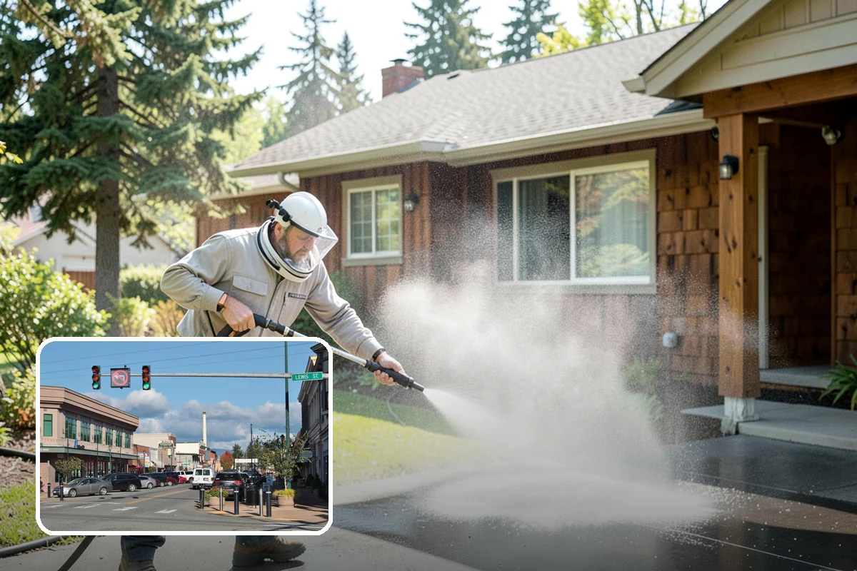 Driveway & Walkway Package in Monroe, Snohomish County, WA - Delivers streak-free results with a flat-surface cleaner
