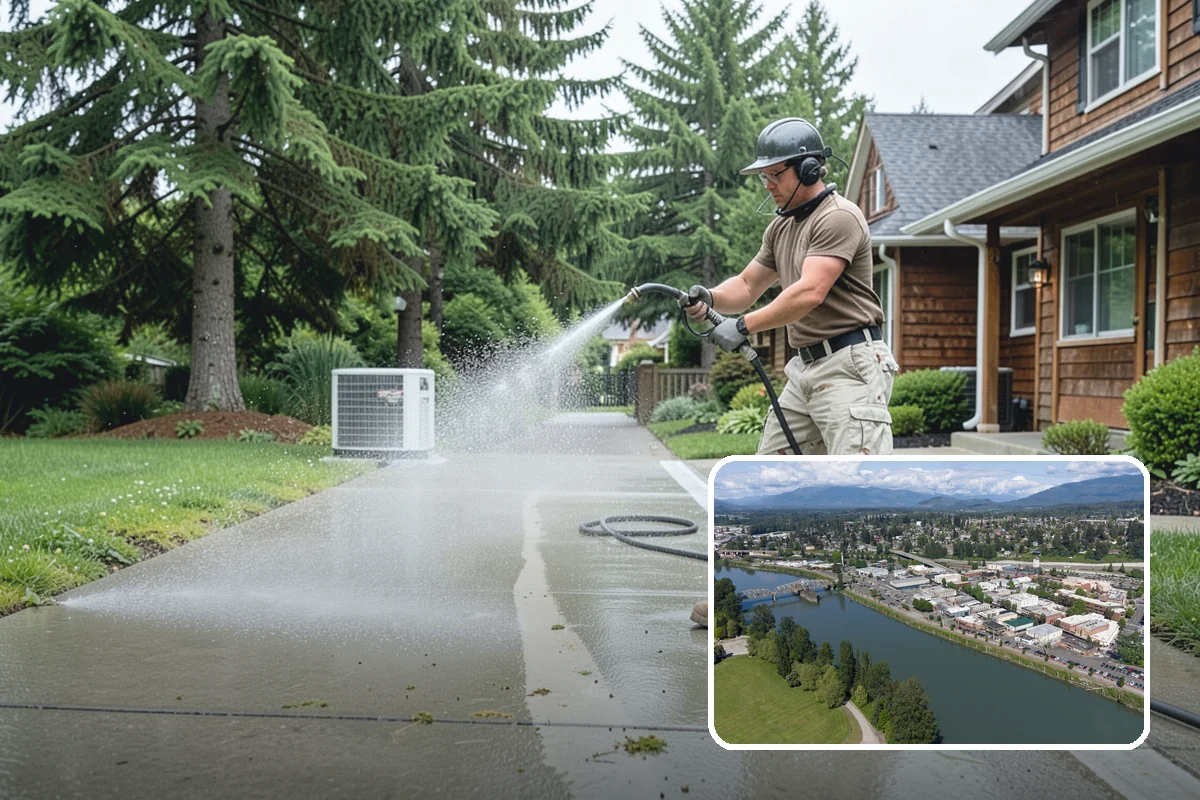 Driveway & Walkway Package in Mount Vernon, Skagit County, WA - Delivers streak-free results with a flat-surface cleaner