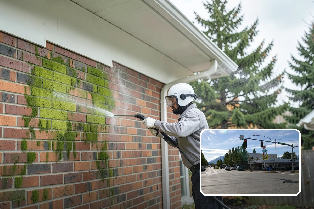 Driveway & Walkway Package in North Bend, King County, WA - Delivers streak-free results with a flat-surface cleaner