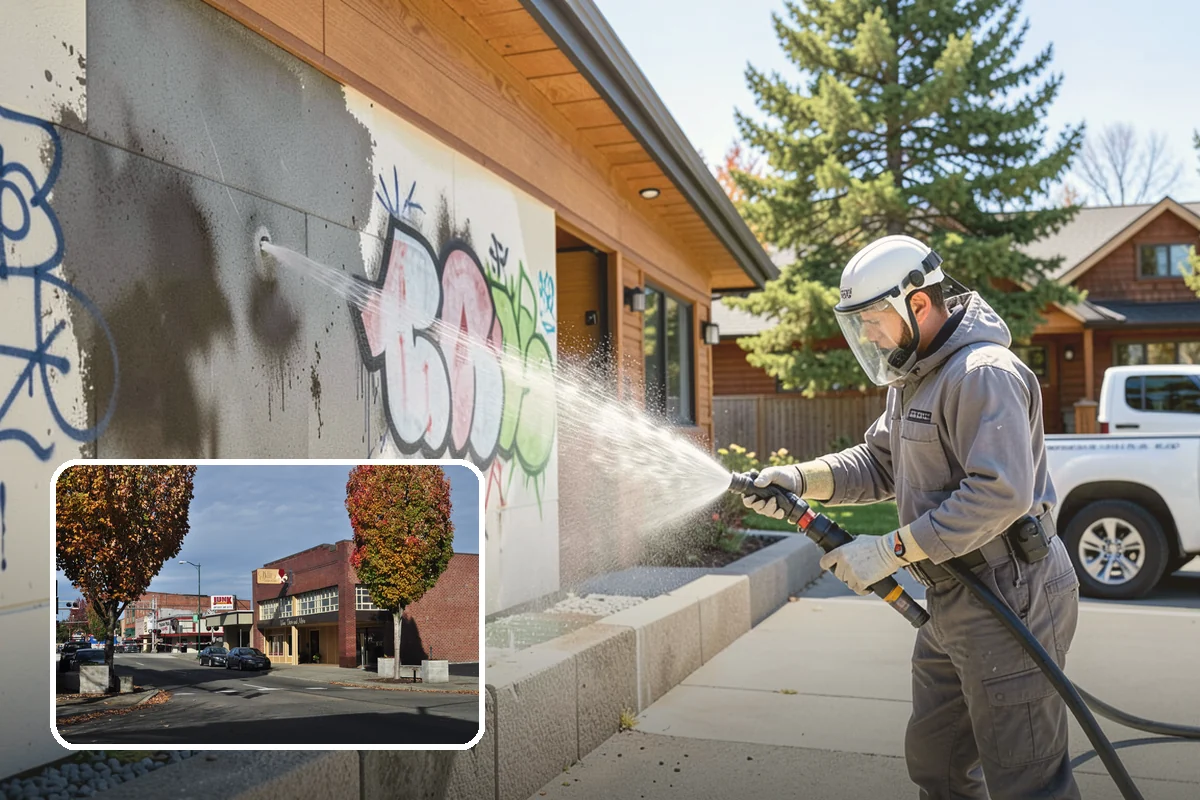 Driveway & Walkway Package in Puyallup, Pierce County, WA - Delivers streak-free results with a flat-surface cleaner