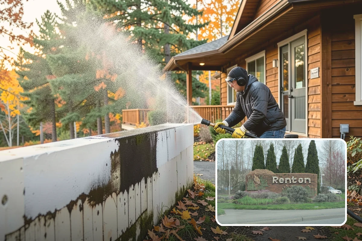 Driveway & Walkway Package in Renton, King County, WA - Delivers streak-free results with a flat-surface cleaner